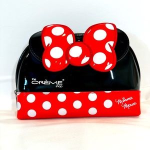 The Creme Shop Minnie Mouse Dome Cosmetic/Travel Bag